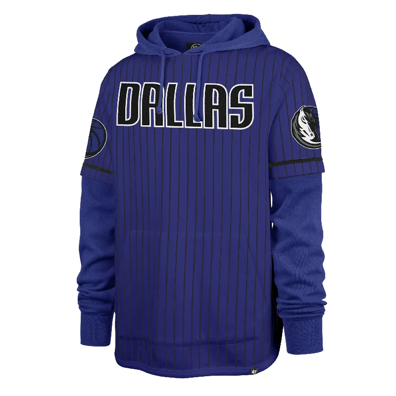 DALLAS MAVERICKS PINSTRIPE '47 SHORTSTOP PULLOVER HOOD