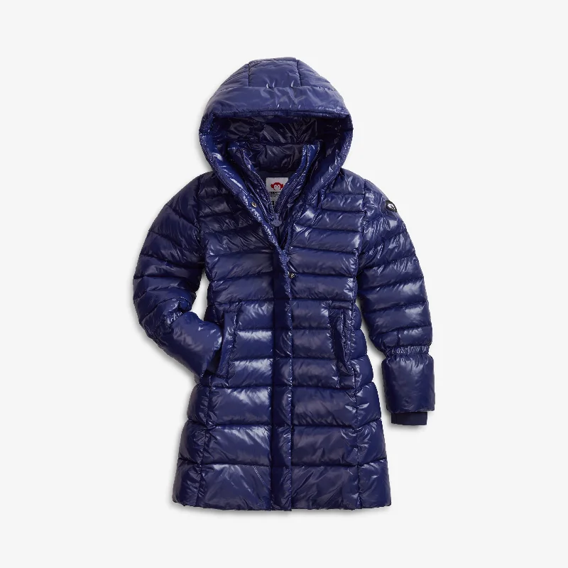 Lovi Long Puffer | Blue