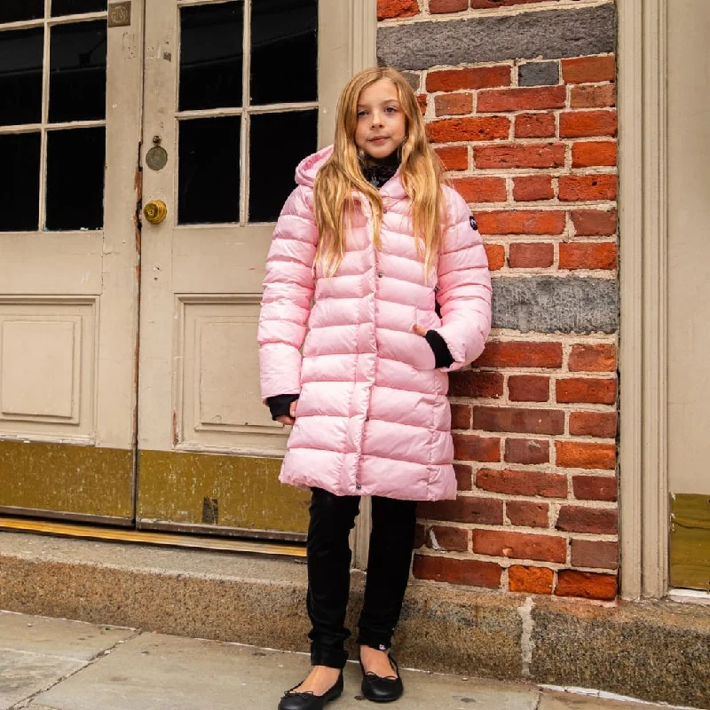 Lovi Long Puffer | Pink