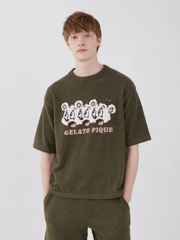 KOUSUKE SHIMIZU Air Moco Short Sleeve Sweatshirt