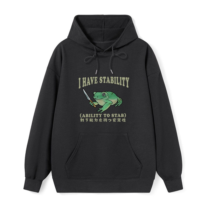 Tokyo-Tiger Mentally Stable Assassin Frog Classic Hoodie