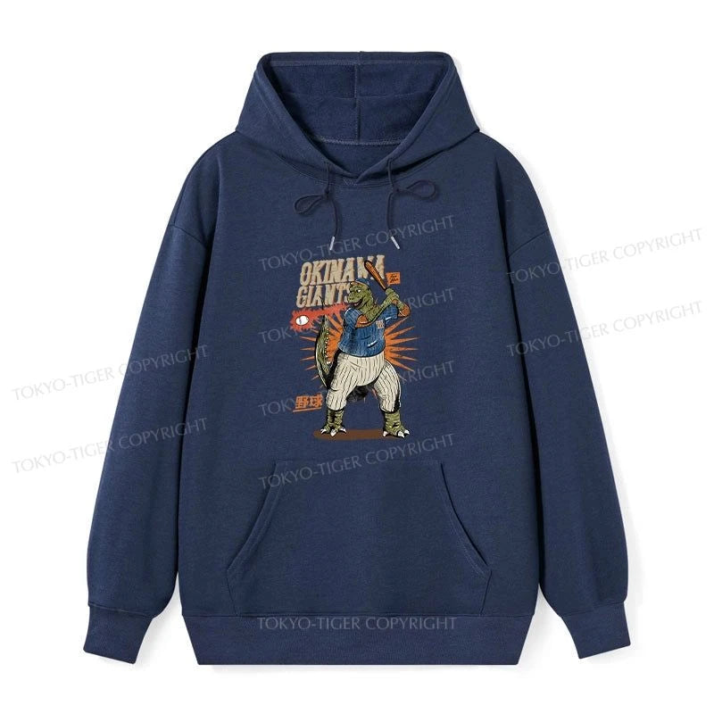 Tokyo-Tiger OKINAWA GIANTS Dinosaur Classic Hoodie