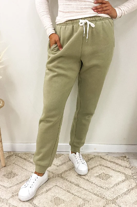 Carter Classic Trackpant Washed Sage