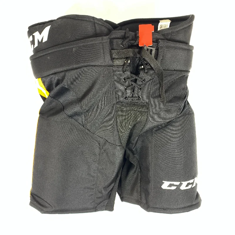 CCM HP31 - Pro Stock Hockey Pants (Black/White/Yellow)