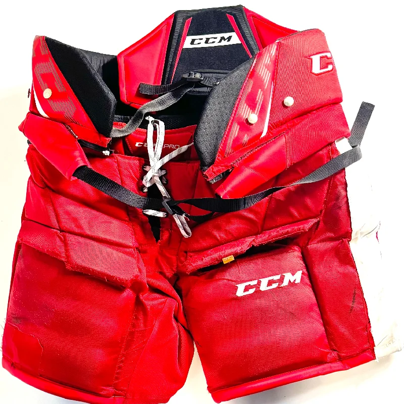 CCM HPGPRO - Used OHL Goalie Pant (Red/White)