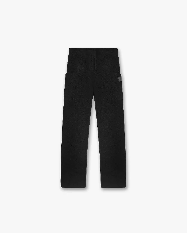 Knit Pant - Jet Black