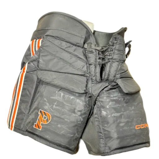 Used - CCM HPG12A Goalie Pant - NCAA (Black/Orange)