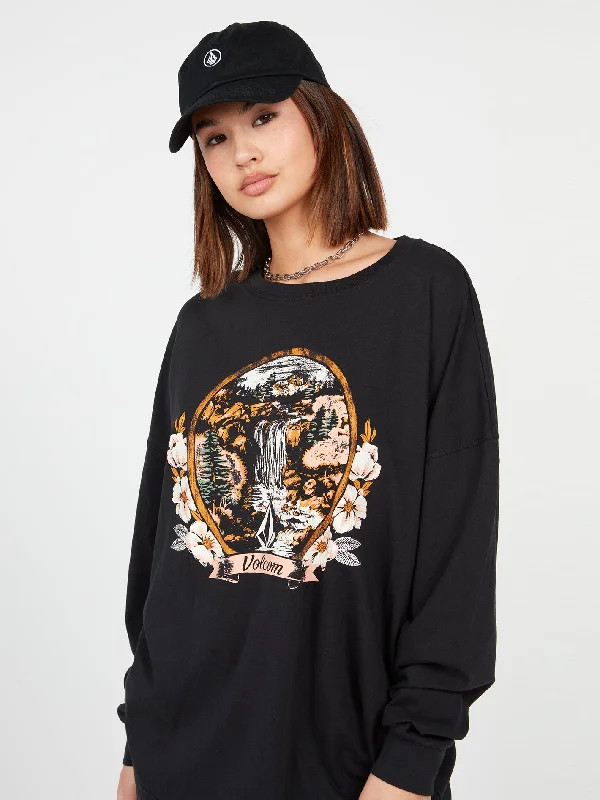 Werking Doubles Long Sleeve Tee - Black