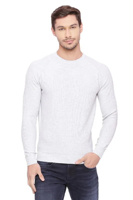 Muscle Fit Crew Neck Sweater