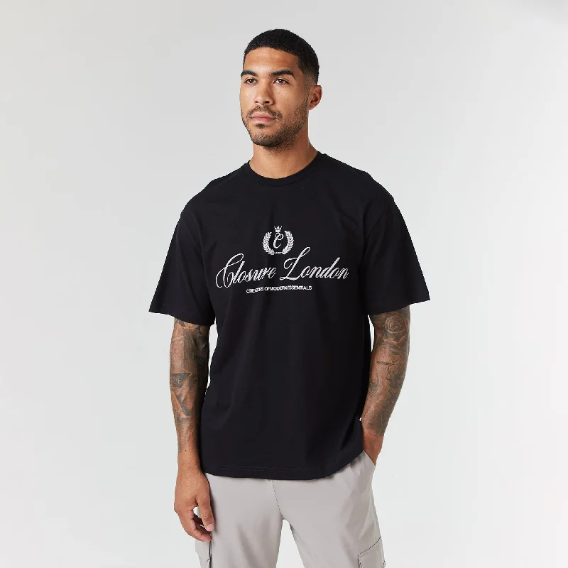 CLSR Wreath T-Shirt | Black