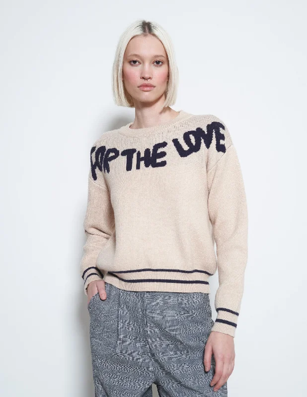 "FOR THE LOVE" SWEATER