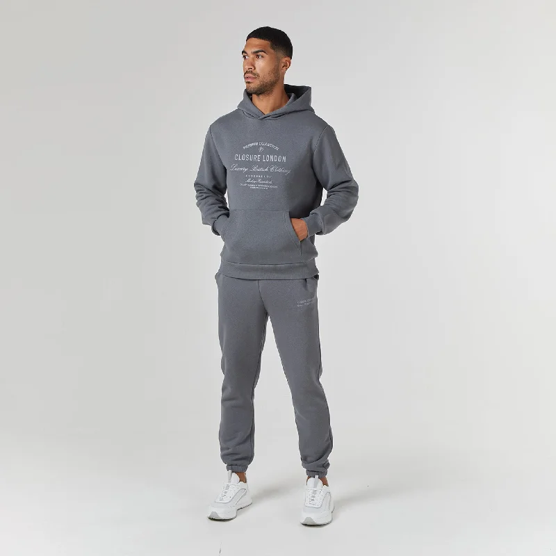 Layered Premium Tracksuit | Slate