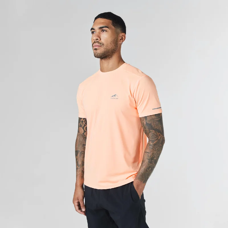 Performance T-Shirt | Fluorescent Peach