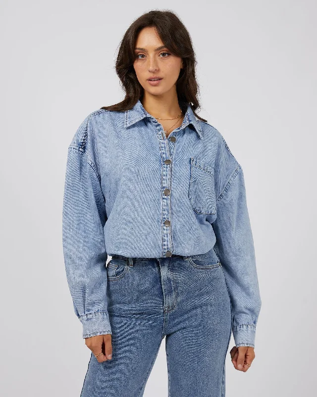 All About Eve Maci Denim Shirt