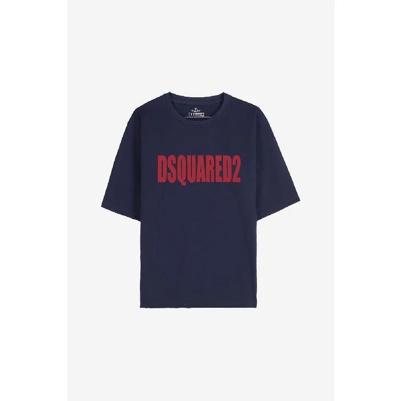 Dsquared2 Navy Oversized Tshirt