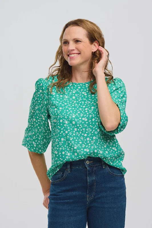 Sugarhill Brighton Wendy Blouse Green