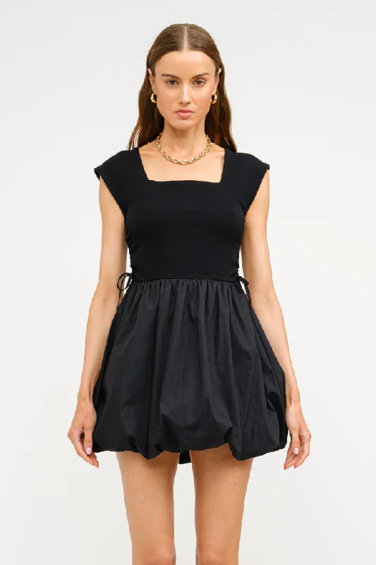 Alexa Bubble Skirt Mini Dress