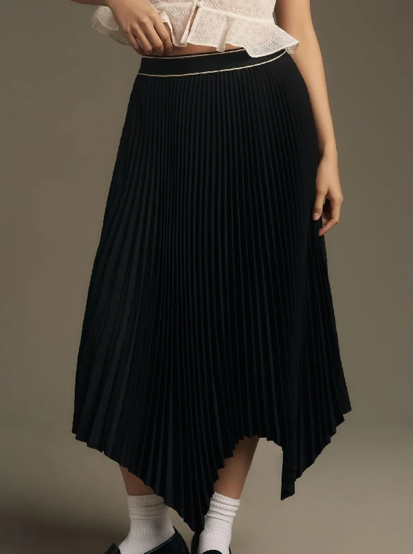 MORGAN PLEAT SKIRT