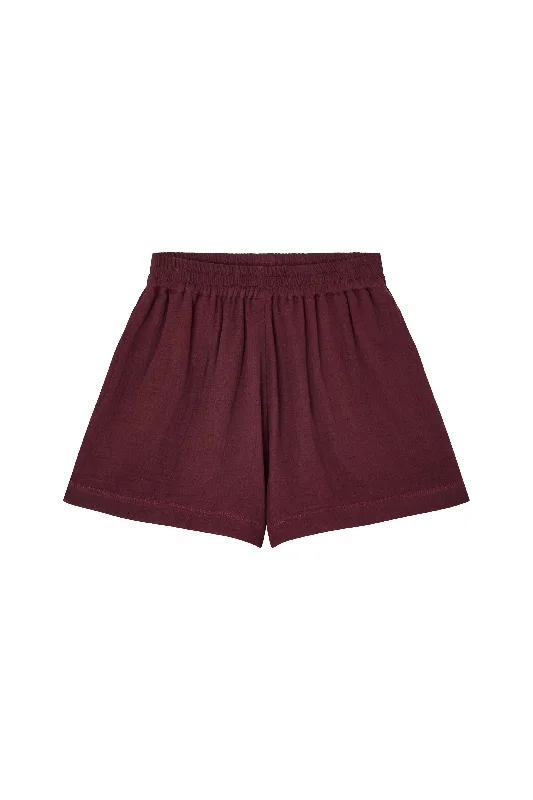 Stella Boxer Shorts | Organic Cotton | Chocolate